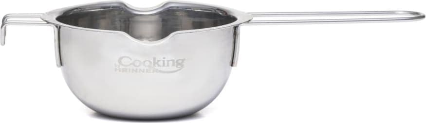 Puodas šokolado lydymui be dangčio nerūdijančio plieno 0.4L 26x14x6cm VN-FM-SS2614 HEINNER