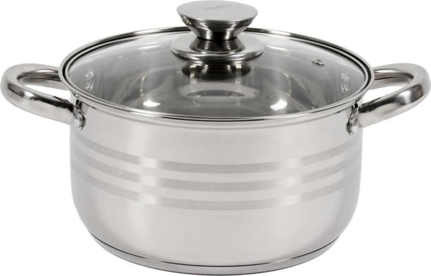 Puodas nerūdijančio plieno su teflono danga 3.5L 20x11.5cm HR-HJ-035 HEINNER