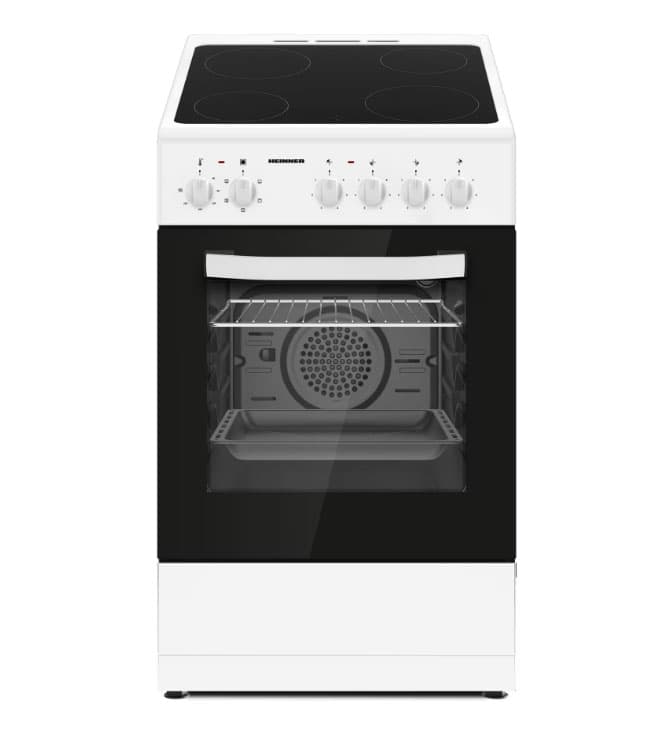 Elektrinė viryklė HFSC-S56E4VWH HEINNER