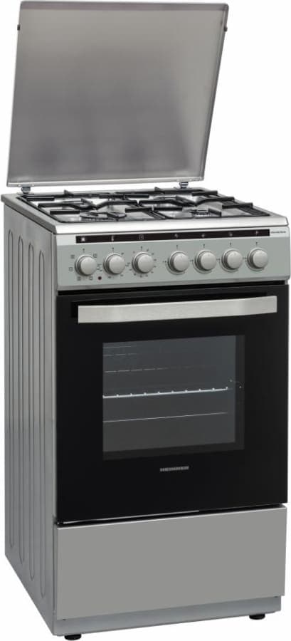 Kombinuotoji dujinė viryklė HFSC-V60LITGC-SL HEINNER