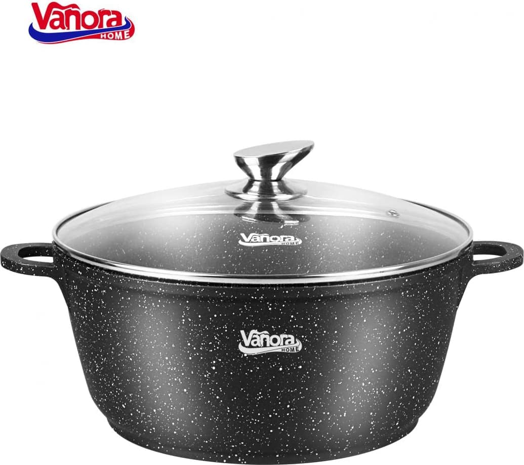 Puodas aliuminio su keramikos danga 11.6L 32x14.5cm VN-ME-32CL VANORA