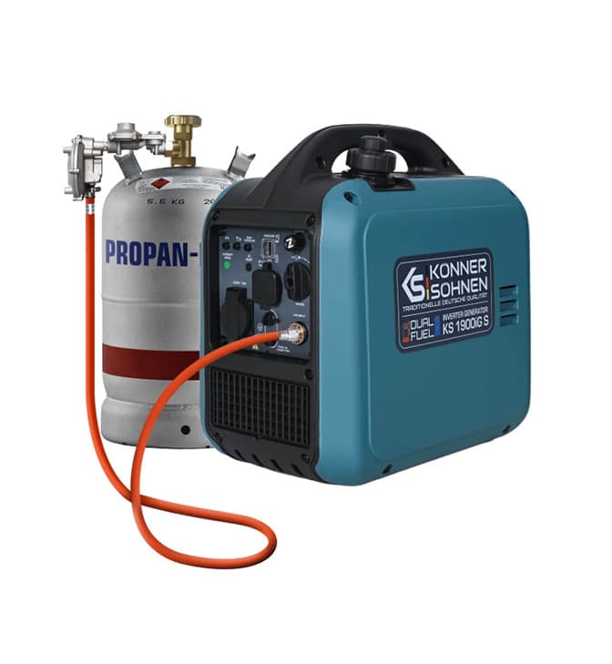 Inverterinis generatorius LPG/benzinas 2000W KS 1900iG S KONNER & SOHNEN