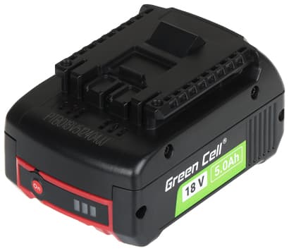ELEKTRINIŲ ĮRANKIŲ AKUMULIATORIUS PTBO18V5-GC Bosch 18V replacement 5 Ah Green Cell