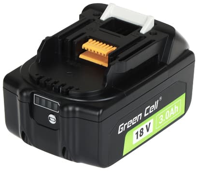ELEKTRINIŲ ĮRANKIŲ AKUMULIATORIUS PTMA18V3-GC Makita LXT 18V ​​replacement 3 Ah Green Cell