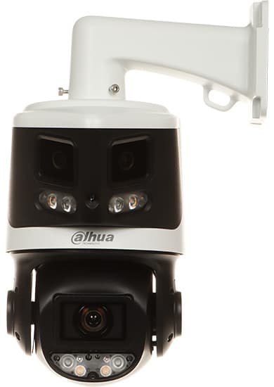 KAMERA IP ROTACINĖ VIDINĖ SDT3E410-8P-MB-A-PV1 PANORAMINĖ TiOC WizSense Smart Dual Light - 3.7 Mpx, 8 Mpx 4 ... 40 mm, 2 X 2.8 mm DAHUA