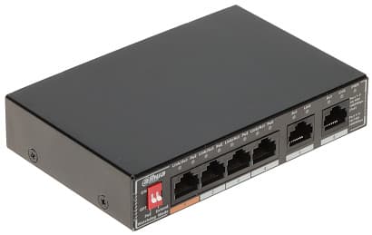 SWITCH POE SG1006P 4 PRIEVADŲ DAHUA