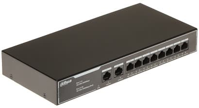SWITCH POE SG1010LP 8 PRIEVADŲ DAHUA