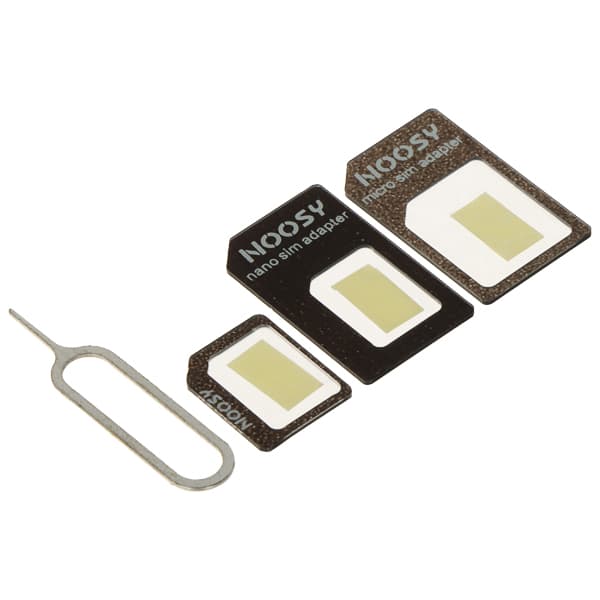 SIM KORTELĖS ADAPTERIO RINKINYS SIM-3IN1 NOOSY