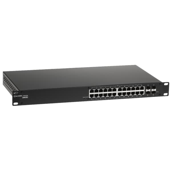 PRAMONINIS POE VALDOMAS KOMUTATORIUS SWM282 24 PRIEVADŲ SFP Teltonika