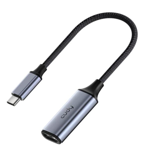 ADAPTERIS UH401 USB-C KIŠTUKAS / HDMI LIZDAS CUDY
