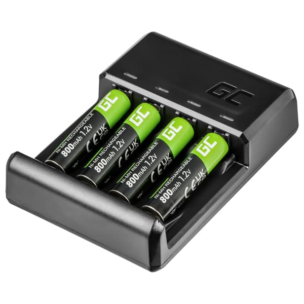 KROVIKLIS VITAL-CHARGER+4X-AAA-800-GC Green Cell