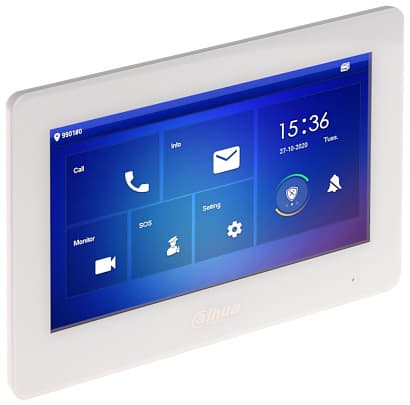 PATALPŲ VIDAUS SKYDELIS VTH5421HW-W Wi-Fi / IP DAHUA