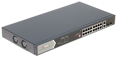 SWITCH POE DS-3E0520HP-E 16 PRIEVADŲ SFP Hikvision