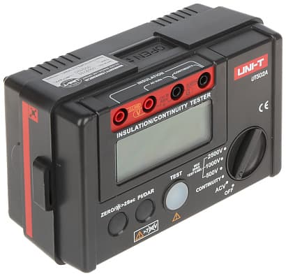 IZOLIACIJOS VARŽOS MATUOKLIS UT-502A UNI-T