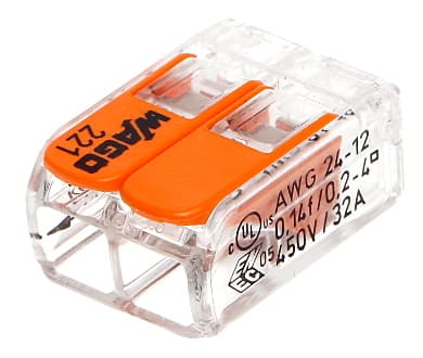 ELEKTROS KAULIUKAS WAGO-221-412*P6