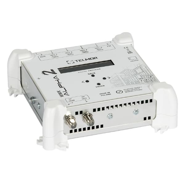 SKAITMENINIS KANALŲ STIPRINTUVAS WWK-ALPHA-2 TELMOR