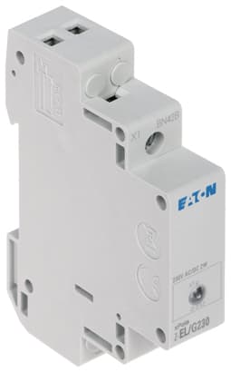 SIGNALIZAVIMO LEMPUTĖ LED Z-EL/G230 MONTAVIMAS ANT BĖGIO DIN (TS-35) EATON