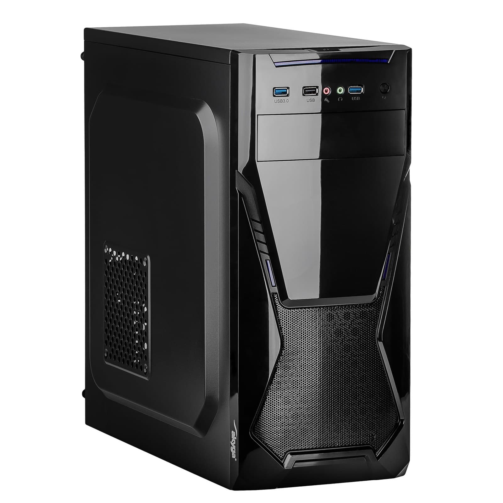 Case Midi ATX Akyga AK13BK 2x USB 3.0 black w / o PSU