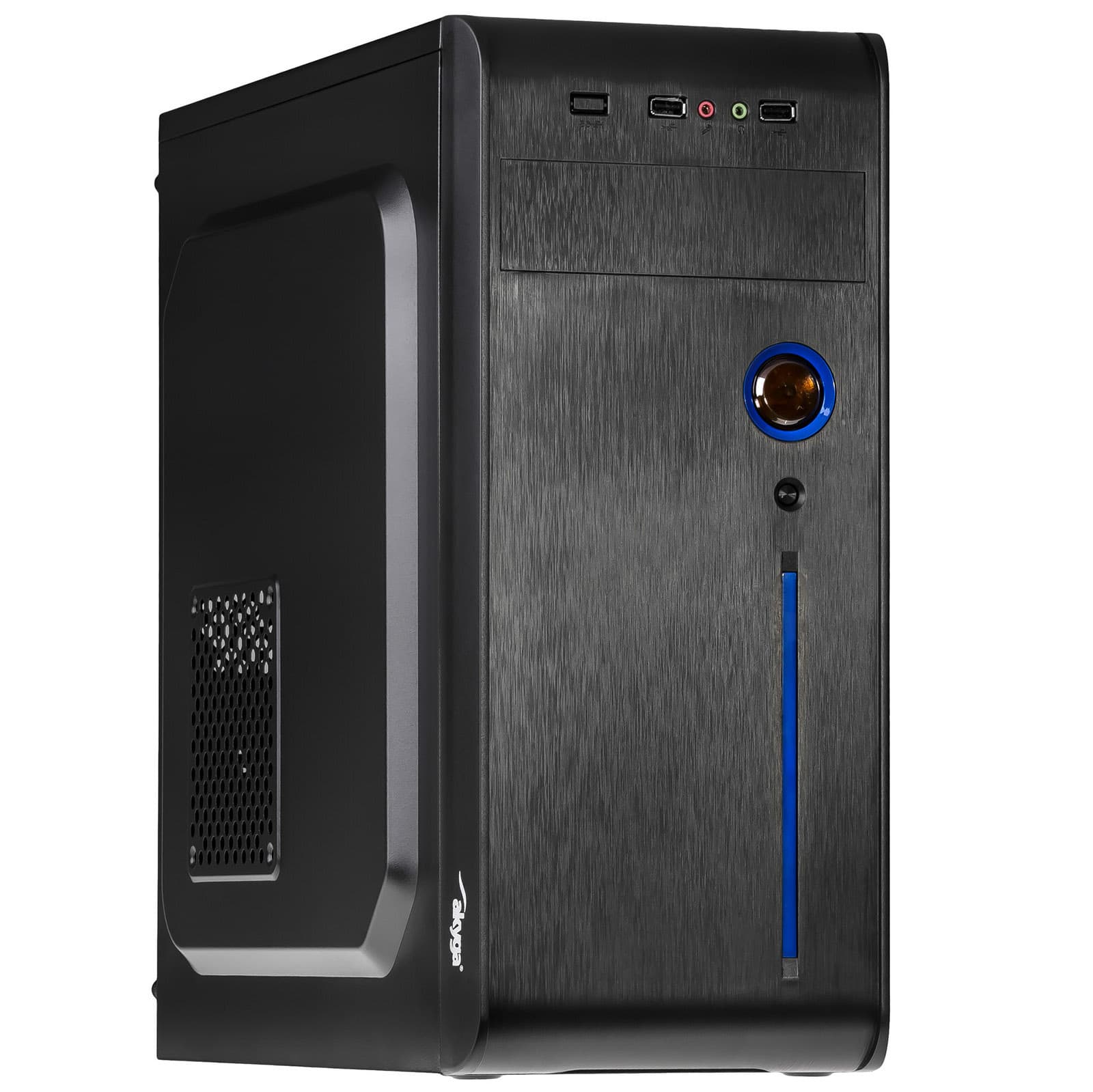 Case Midi ATX Akyga AK939BL 2x USB 2.0 black w / o PSU