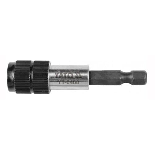 Magnetinis antgalių laikiklis su fiksavimu 1/4" 60mm