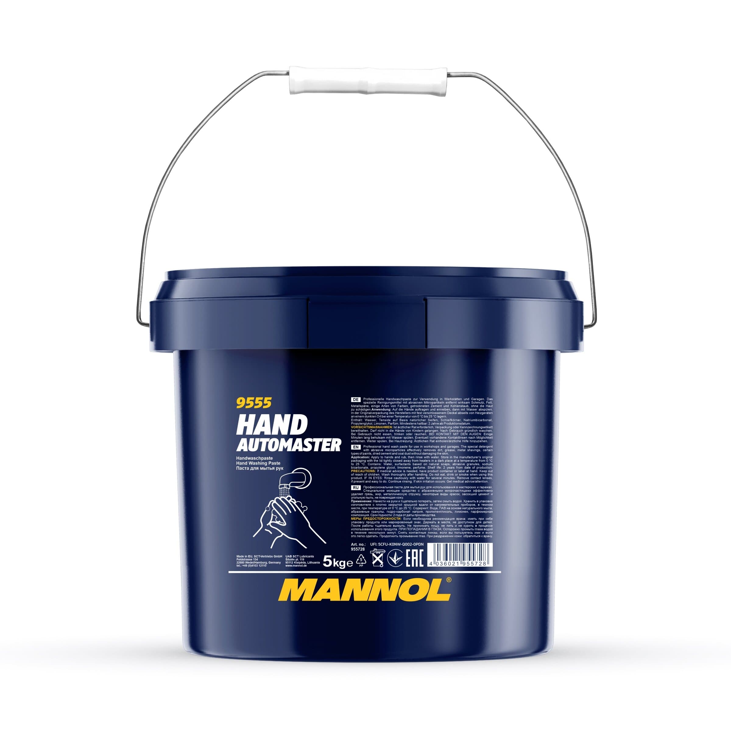 Pasta rankoms plauti MANNOL 5kg