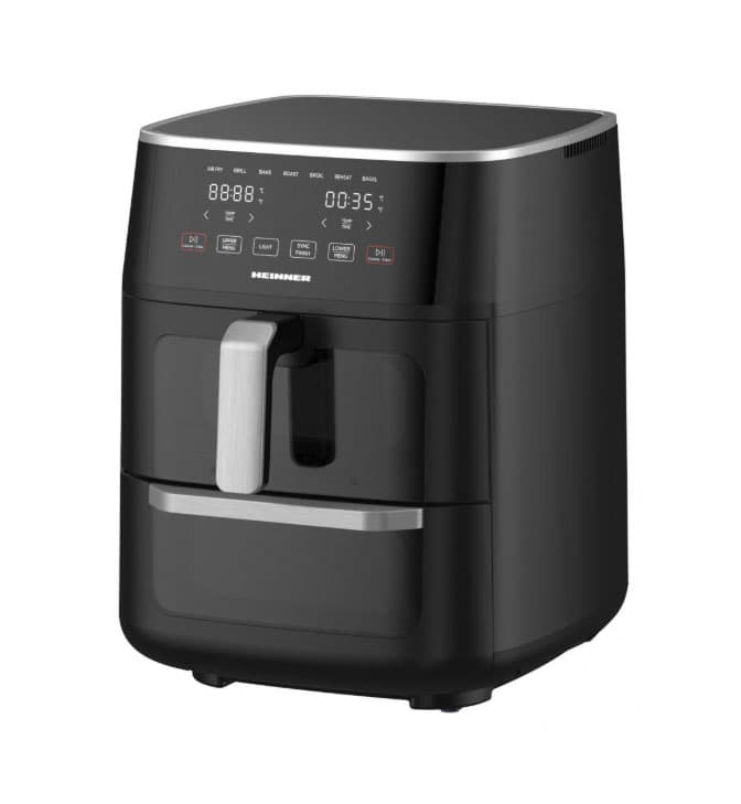 Karšto oro gruzdintuvė /orkaitė 1550-1850W, 11L HAFO-M11BK1700 HEINNER