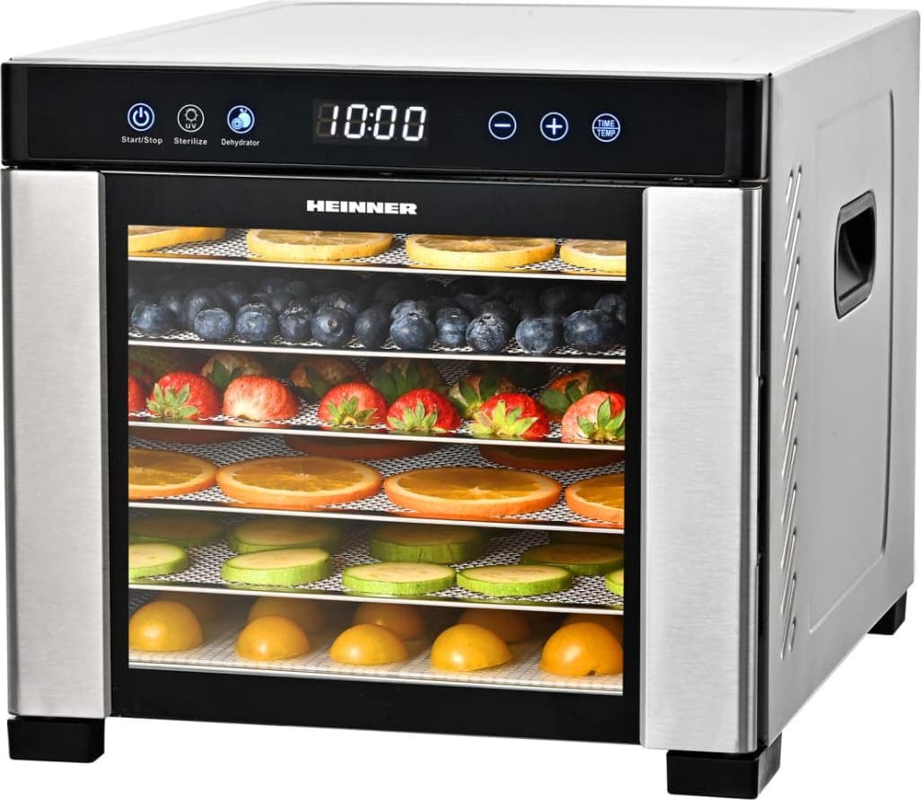 Vaisių ir daržovių džiovintuvas 550-650W, 23.6L HFD-KD600SS HEINNER