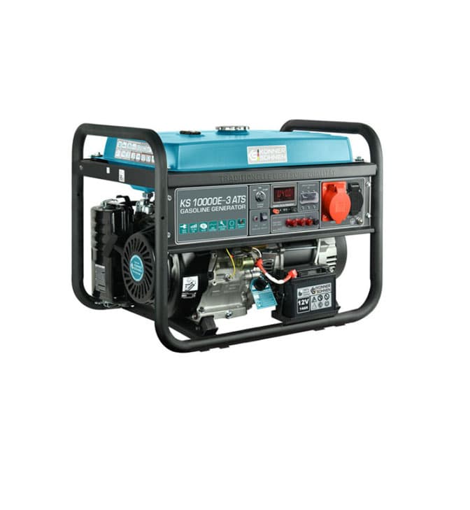 Generatorius benzininis 8000W, KS 10000E-3 ATS, KÖNNER & SÖHNEN