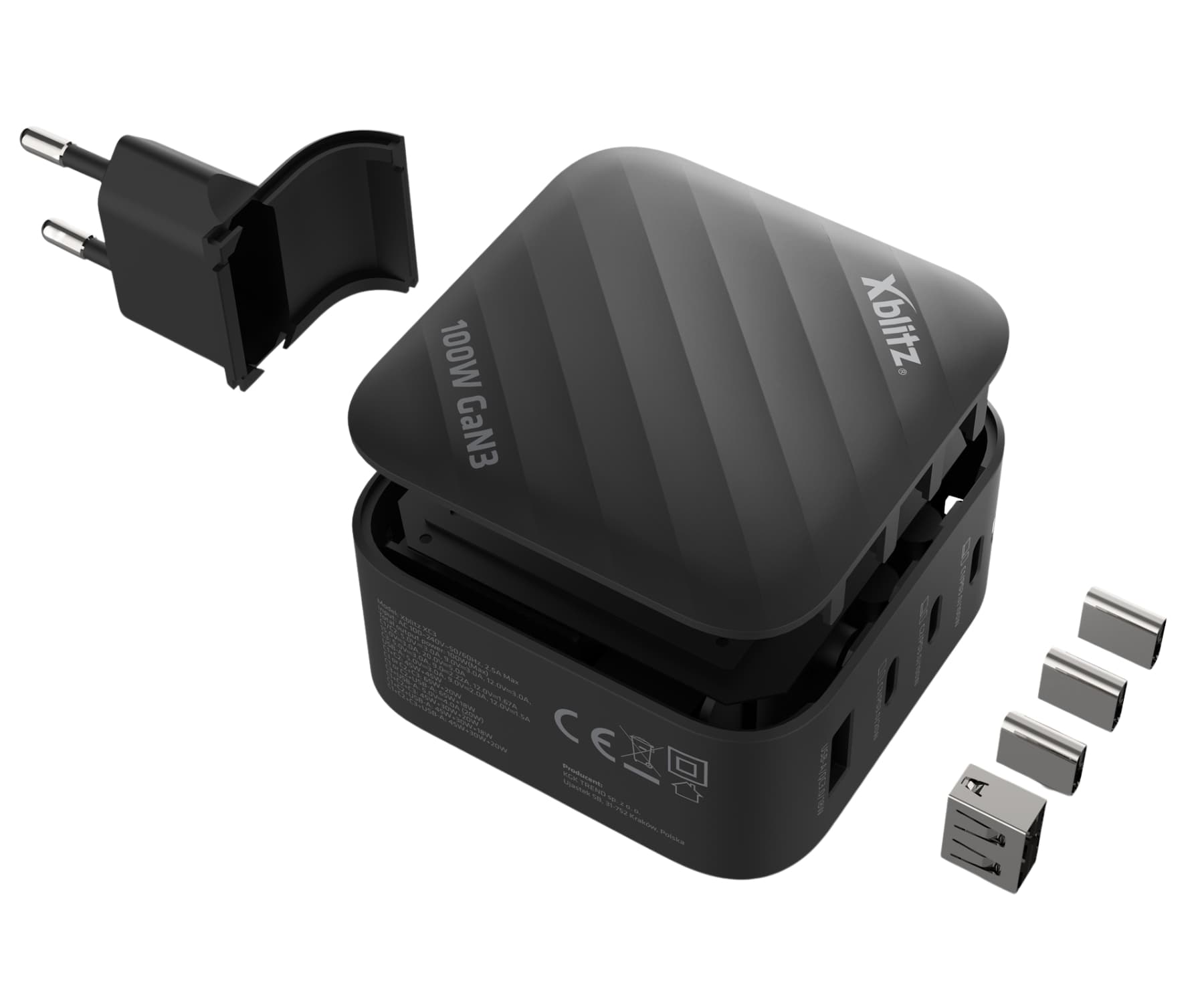 TINKLINIS ĮKROVIKLIS USB XB-XC3 GaN3 Xblitz