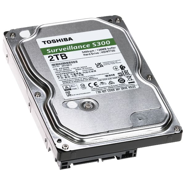 DISKAS DVR REGISTRATORIUI HDD-HDWT720UZSVA 2TB 24/7 TOSHIBA