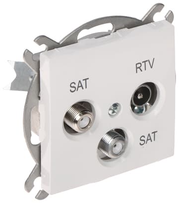 GALUTINIS LIZDAS SANTRA/4160-10/EPN R-TV + 2xSAT Elektro-Plast