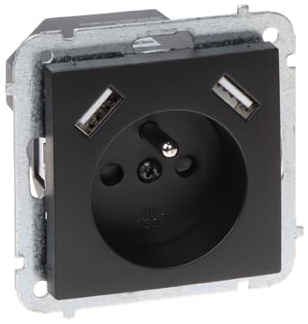 PAVIENIS LIZDAS SU MAITINIMO ŠALTINIU USB SANTRA/4188-19/EPN 230 V 16 A Elektro-Plast