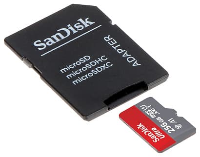 ATMINTIES KORTELĖ SD-MICRO-10/256-SANDISK microSD UHS-I, SDXC 256 GB SANDISK