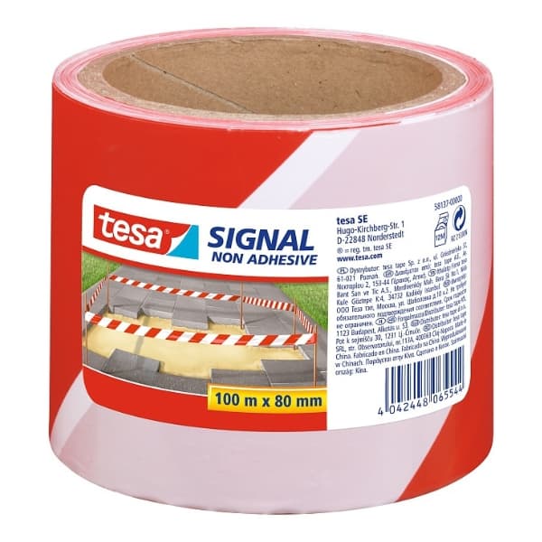 SIGNALINĖ JUOSTA SIGNAL-NONADHESIVE/100X80 TESA