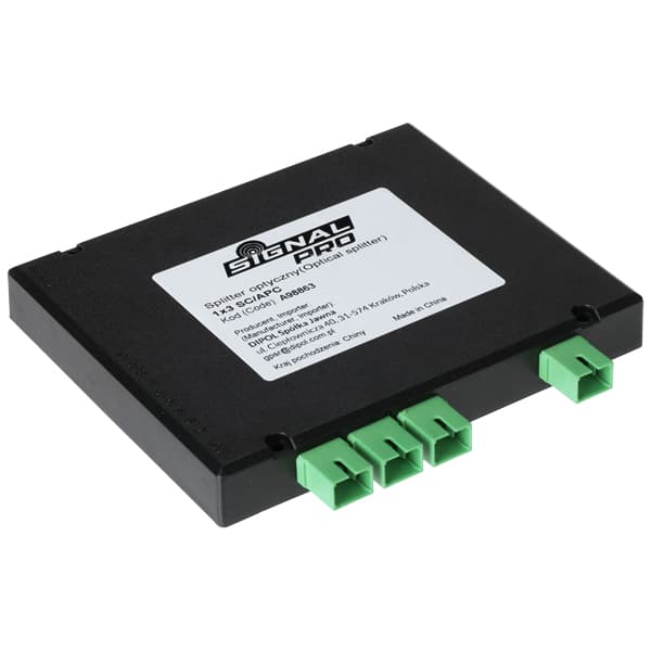 OPTINIS SKIRSTYTUVAS SO-1/3-SC/APC-SIG SIGNAL PRO