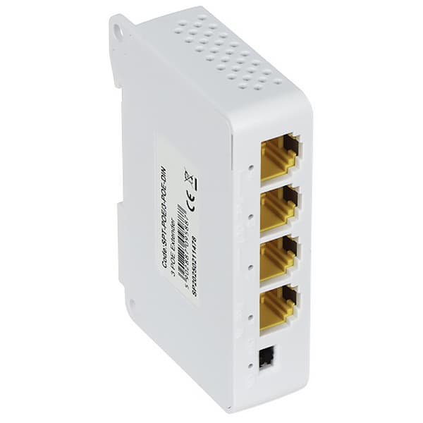 SWITCH‘AS POE / EXTENDER SPT-POE/3-POE-DIN 4 PRIEVADŲ DELTA NETWORK