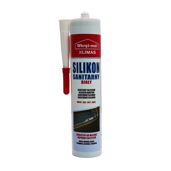 SANITARINIS SILIKONAS SSA-310-BI UŽTAISAS 310 ml BALTA WKRĘT-MET KLIMAS