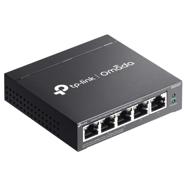 SWITCH POE TL-ES205GP 5 PRIEVADŲ TP-LINK