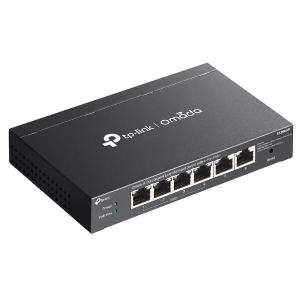 SWITCH POE TL-ES206GP 6 PRIEVADŲ TP-LINK