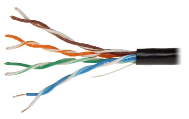 SUKTOS POROS LAIDAS UTP/K5/305M/ZEL/CON CONOTECH