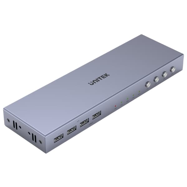 KOMUTATORIUS HDMI + USB KVM V306A 4K UHD UNITEK