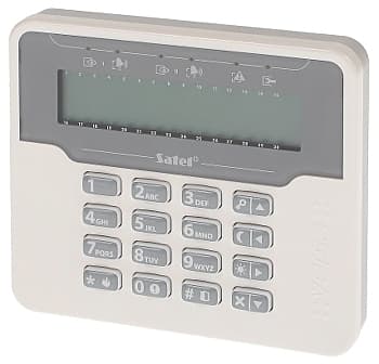 KLAVIATŪRA SIGNALIZACIJOS CENTRALEI VERSA-LCDM-WH SATEL