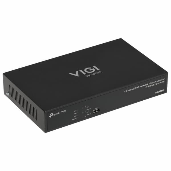 IP REGISTRATORIUS VIGI-NVR1004H-4P 4 KANALAI, 4 PoE