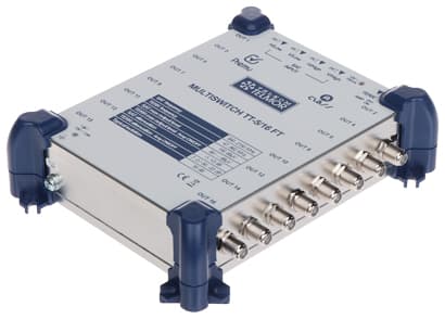 DAUGIAKANALIS KOMUTATORIUS TT-5/16-FT-PREMU 5 ĮVESTYS/16 IŠVESTYS TELMOR
