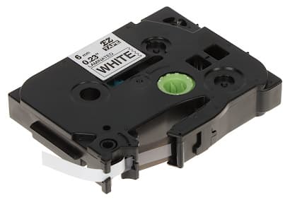 JUOSTA ETIKEČIŲ SPAUSDINTUVUI TZE-211/6MM EZtape