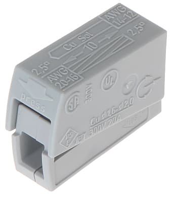 ELEKTROS KAULIUKAS WAGO-224-101*P100