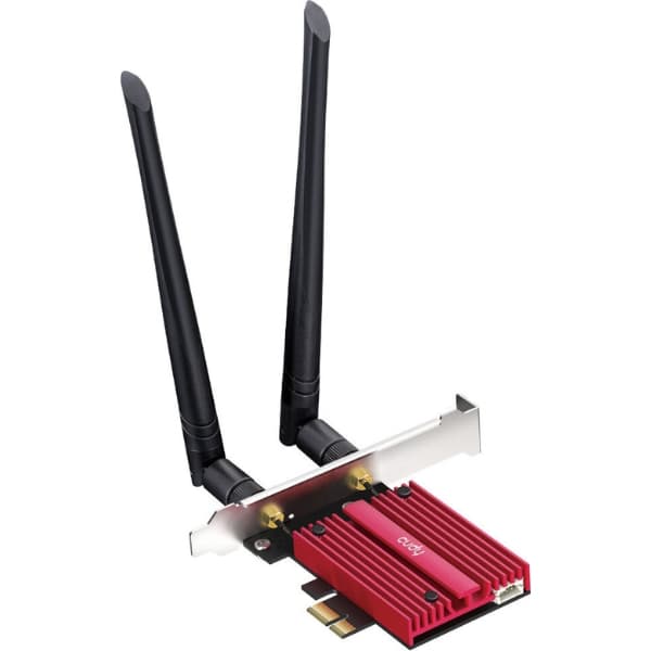 TINKLO KORTELĖ WI-FI 7 PCIE WE9300 2.4 GHz, 5 GHz, 6 GHz 688 Mbps + 2882 Mbps + 5760 Mbps Wi-Fi 7 CUDY