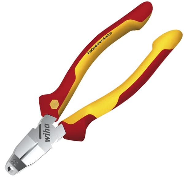 ŠONINĖS ŽNYPLĖS WH-TRICUT-ELECTRIC/38853 180 mm WIHA