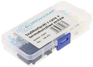 GREITŲ JUNGČIŲ RINKINYS SU ALAVU IR TERMIŠKAI SUSITRAUKIANČIAIS VAMZDŽIAIS ZS-0856