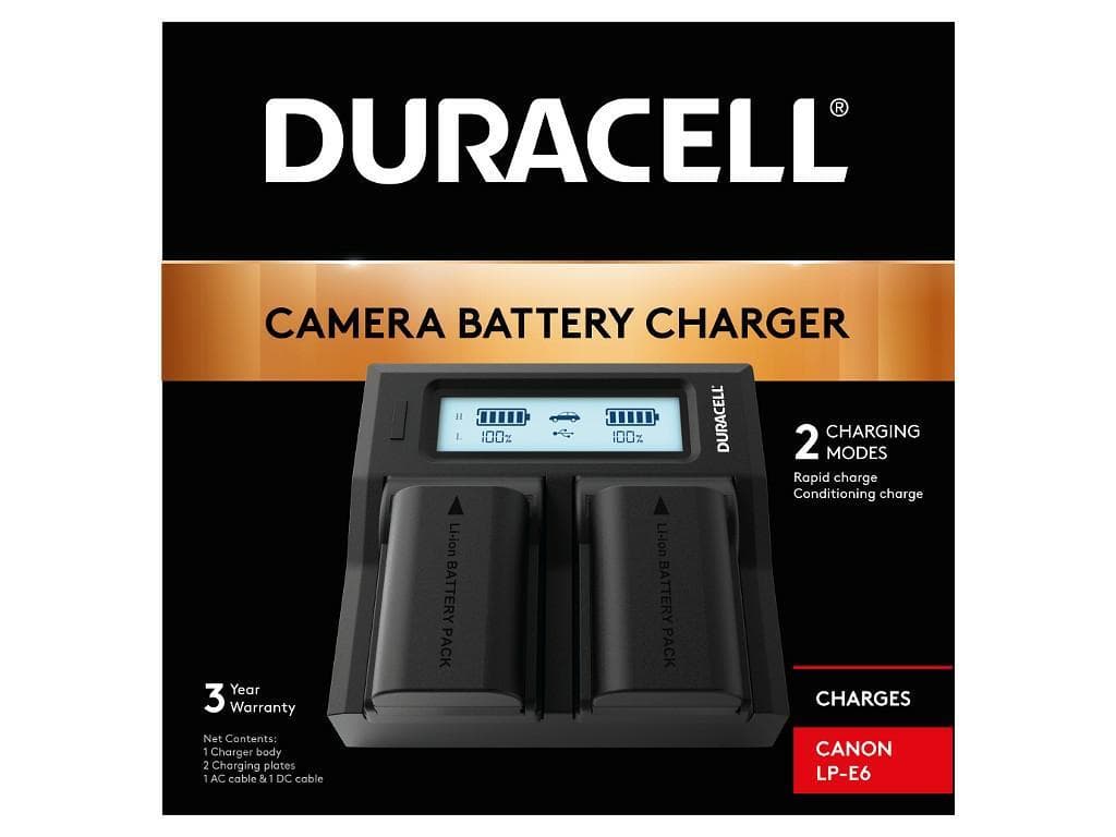 Duracell USB įkroviklis Canon LP- E6N (DRC6103)